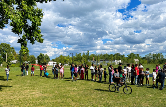 Youth R Us community gathering in Detroit
